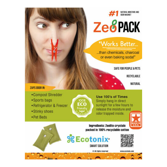 CASE (#30) OF ZEOPACK 2 PACK FILTERS 60 FILTERS TOTAL 57% OFF + FREE SHIP!!! image {3}
