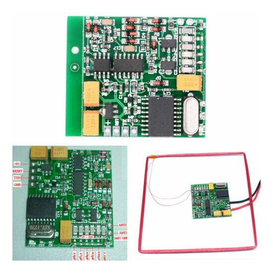 134.2K AGV RFID Long Range Animal Tag Embed Reader Module TTL FDX-B ISO11784/85 image {1}