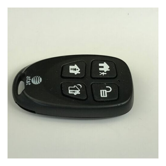 AT&T Security SW-ATT-FOB2 Key Fob 4 Button Remote Transmitter & Clip Replacement image {6}