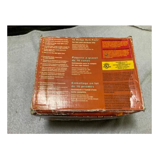 Case of Duraflame Quick Start Wedges 64 pack  image {2}