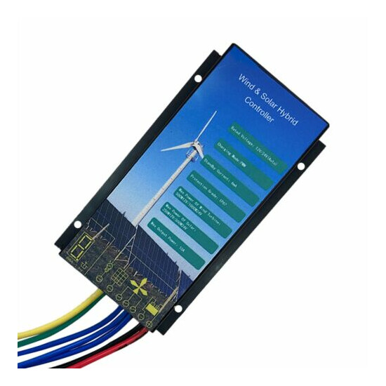 12V/24V 1000W Wind Solar Hybrid Charge Controller Auto-Detection Regulator Thumb {3}