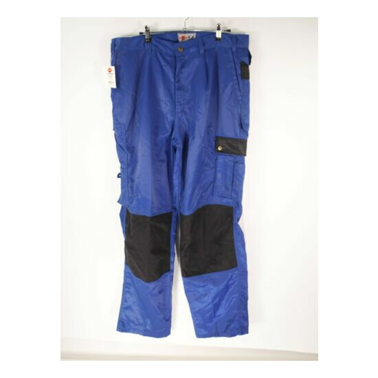 Wurth Mens Safety Straight Workwear Construction Trouser Blue Pants Size 54 image {1}
