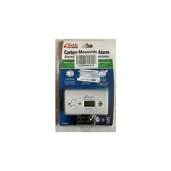 Kidde Carbon Monoxide Alarm with Digital Display 900-0146 image {1}