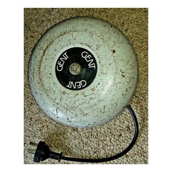 Gent Electric Bell Large 64cm Diameter Mains Powered  image {1}