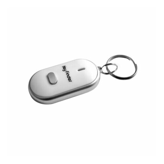 Lost Key Finder Whistle Beeping Flash Locator Remote keychain LED Sonic torch* image {2}