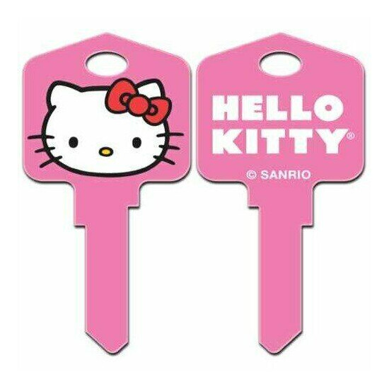 Hello Kitty Pink House Key - Collectable Key - Kitty White - Suits LW4  image {2}