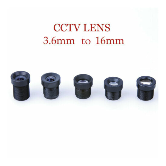 Mini Lens 3.6mm 6mm 8mm 12mm 16mm CSFixed IRIS Surveillance CCTV Camera image {1}