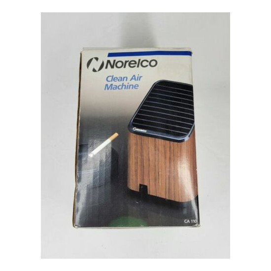 Vintage Norelco Desk Clean Air Machine Model CA110 image {1}