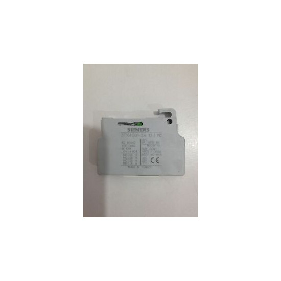 SIEMENS AUXILIARY CONTACT BLOC 3TX4001-2A image {1}