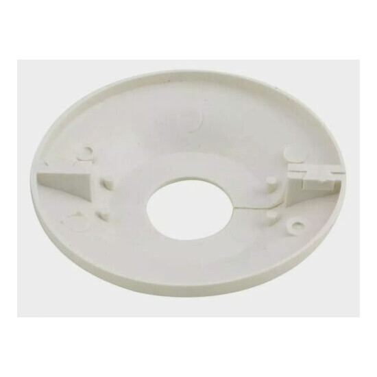 Replacement Split Fire Sprinkler Plastic Escutcheon White- 1/2" IPS image {2}
