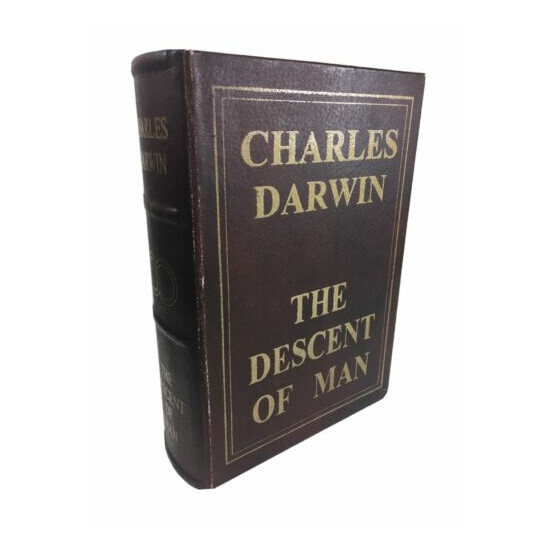 Charles Darwin The Descent of Man Hideaway Book Box - Very Rare - Awesome image {1}