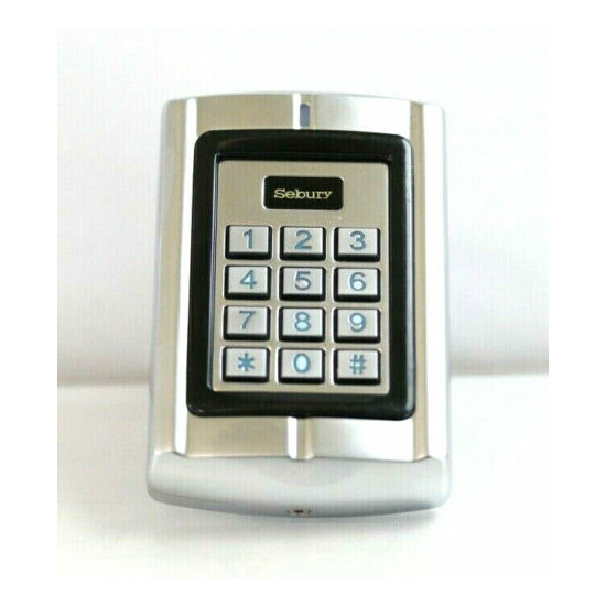 Sebury Metal Waterproof Keypad & RFID Access Control/ Reader W3-H B 07  image {1}