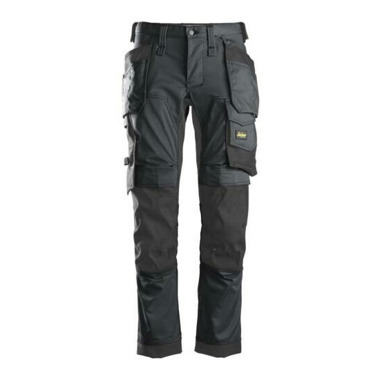 Snickers 6241 AllroundWork, Stretch Work Knee Pad Trousers Holster Pockets NEW image {11}