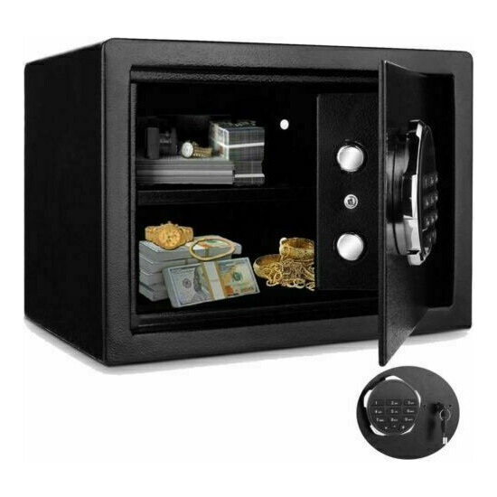 Digital Keypad Safe Security Box Fireproof for Money Cash Jewelry Storage e 29 image {1}
