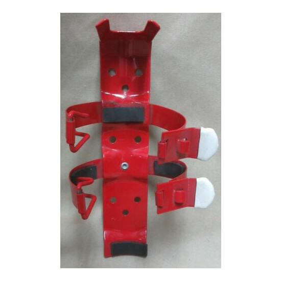 2.5lb Fire Extinguisher Dual Clamp image {1}