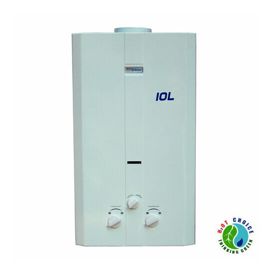 NEW NATURAL GAS TANKLESS WATER HEATER 10L image {2}