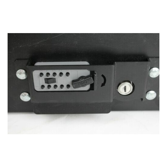 AS IS LOCKED Tuffy Security Storage box metal case car lock image {3}