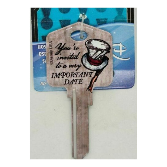 Disney Mad Hatter House Key Blank - Collectable Key - Alice in Wonderland image {2}