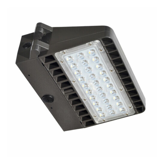 48W Led Wall Pack Lights Fixture Outdoor Commercial Area Security Lighting 2PACK image {2}