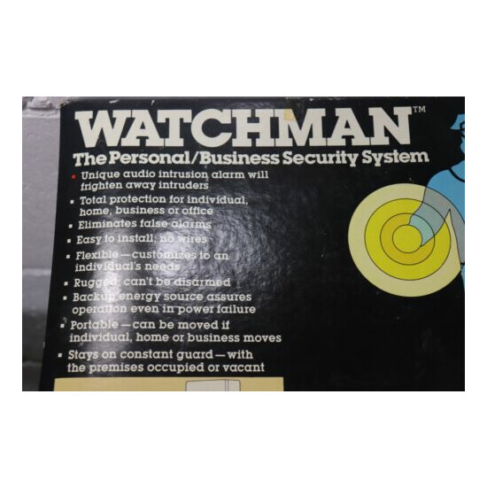 RARE WATCHMAN The Personal/Business Security System NEW old Stock! Coltron F6 image {3}