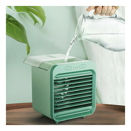 2020 Rechargeable Water-cooled Air Conditioner Can Be Used Outdoors Desktop image {1}