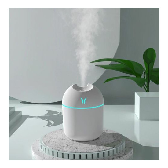 Humidifier USB Mute Aromatherapy LED Night Lamp Portable Car Purifier Bedroom image {1}
