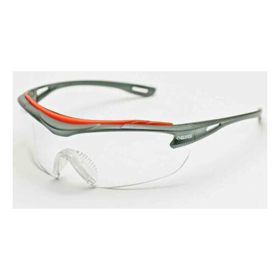 Elvex Delta Plus Brow-Specs Safety/Shooting Glasses Clear Anti-Fog Lens Z87.1 image {2}