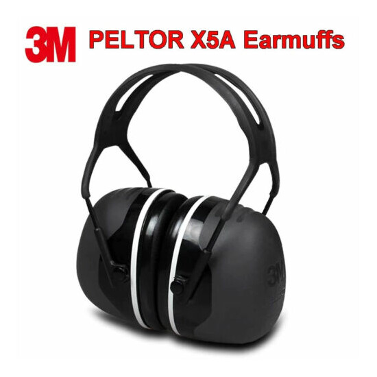 3M X5A Peltor X-Series Over The Head Earmuffs, NRR 31 DB, One Size Fits Most image {1}
