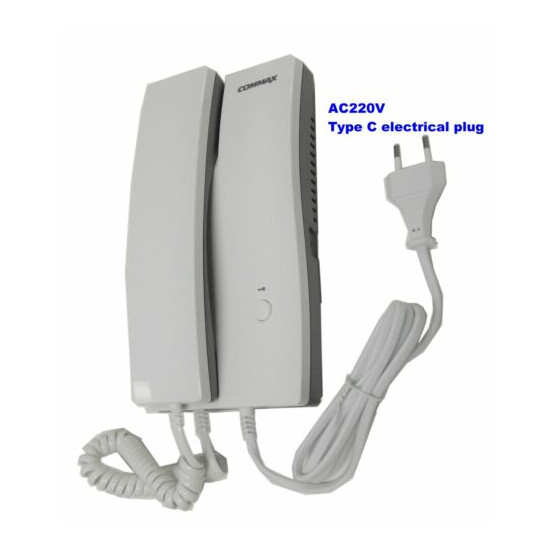 Commax Audio Intercom Kit DP-2S/DR-201D for AC220V (European version) image {2}