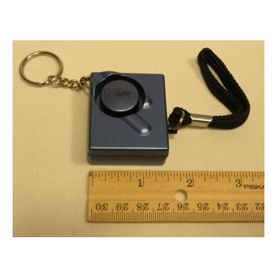 Minder Security Mini Personal Alarm w/ Keyring & Belt/Bag Clip 140dB - 3 Colors image {4}