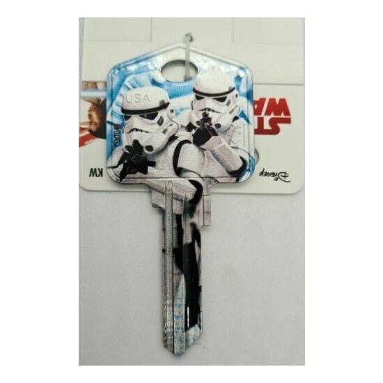Star Wars Storm Trooper House Key - Collectable Key - Star Wars - Suits LW4  image {2}