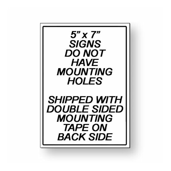 Parking Aluminum Sign 6" x 12" customer parking - park here - SCP018 image {4}