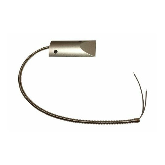 2 pc Overhead Door Magnet Contact with NC (Normally Closed) Armored 18'' Cable image {2}