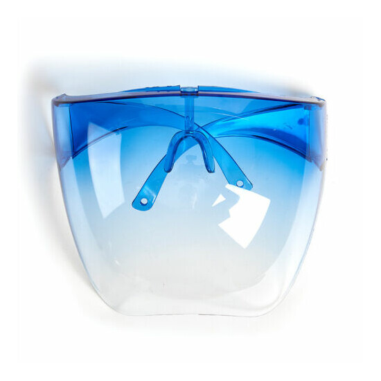 Clear Face Shield Glasses Face Mask Transparent Reusable Visor Anti-Fog D G/ image {4}