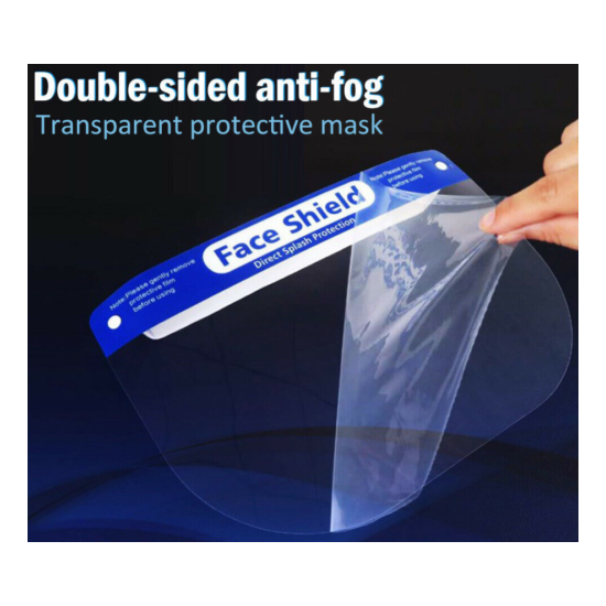 200 pieces case of Protective Face Shields - North American stock! image {9}