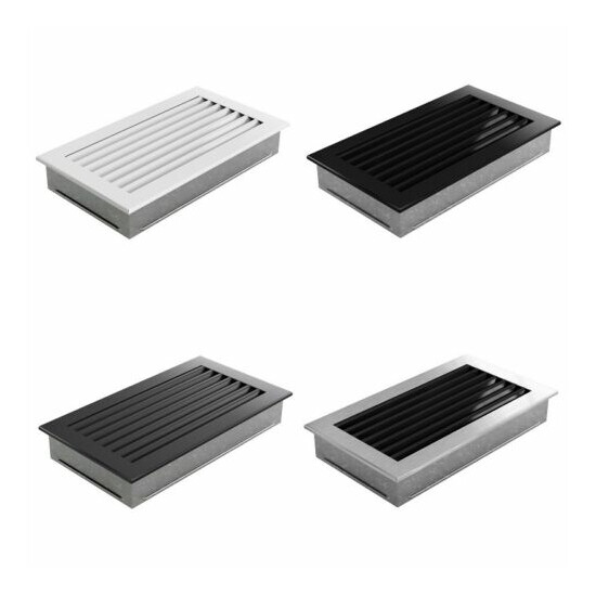 Air Mesh Steel Vent in 5 Sizes Stove Grate Cold-Hot Vent image {5}
