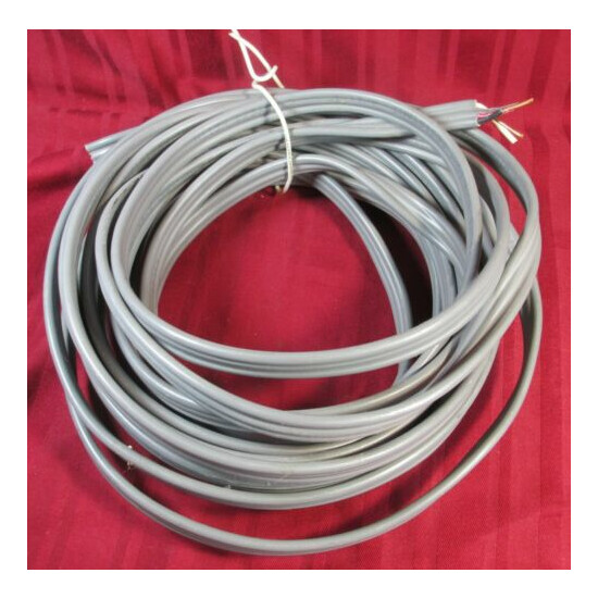 30' FEET OUTDOOR COPPER WIRE 600V 12/3 UF-B GROUND ROMEX CIRTEX ELECTRIC SUNLIGT image {1}