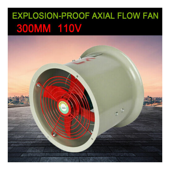 CBF-300 / CBF-400 Explosion-proof Axial Flow Fan Cast Aluminium Fan Blade Design image {2}
