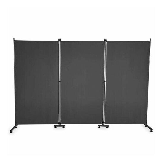 3 Panel Freestanding Room Divider Folding Partition Privacy Screen 102''  image {2}