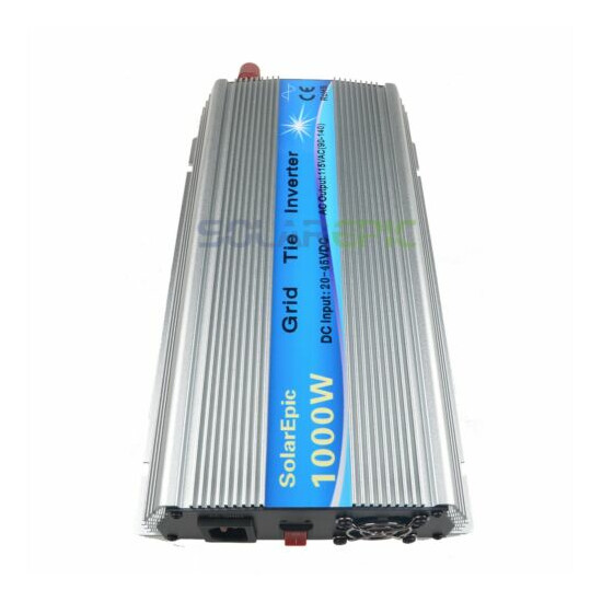 1000W Grid Tie Inverter DC24V to AC110V Pure Sine Wave Inverter MPPT 50Hz/60Hz  image {1}