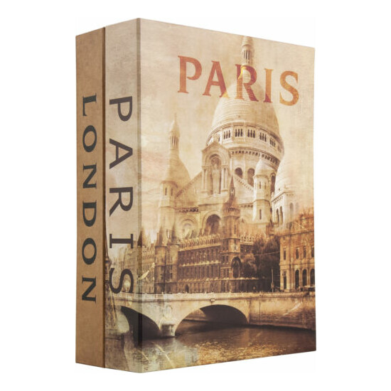Barska Paris and London Dual Book Lock Box with Key Lock CB12470 image {1}