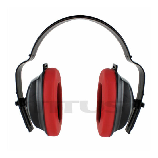 TITUS Eco EAR MUFF HEARING EYE PROTECTION SHOOTING RANGE OTG Over RX Glasses Kit image {2}