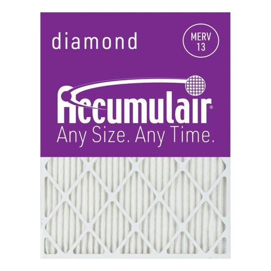 Accumulair Diamond 30x30x1 MERV 13 Air/Furnace Filters (6 pack) image {1}