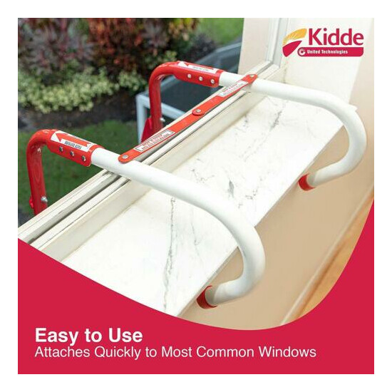 Kidde Ladder KL-2S Two-Story Fire Escape, 13-Foot - QUICK SHIP! image {3}