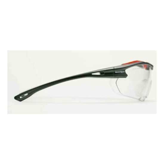 Elvex Delta Plus Brow-Specs Safety/Shooting Glasses Clear Anti-Fog Lens Z87.1 image {4}
