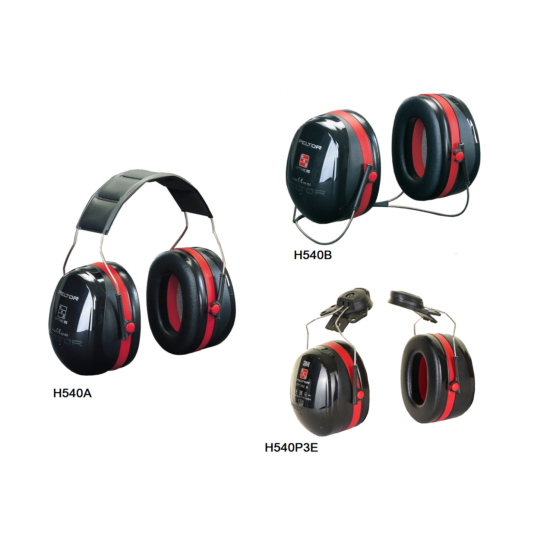 3M PELTOR Optime III Premium Quality Ear Defender Muffs - H540A H540B H540P3E image {1}