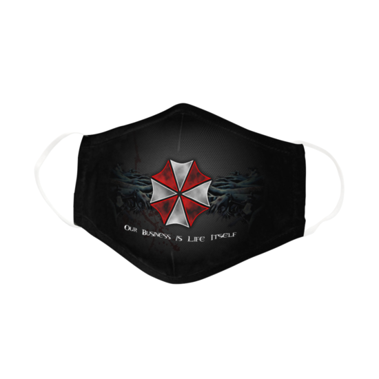 Resident Evil Umbrella Corps Movies Washable Cover Cloth Face Mask [Combo Pack] image {1}