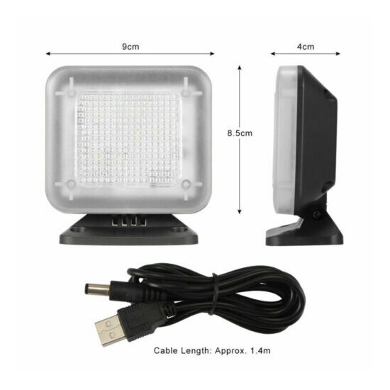 Fake TV Light Home Security Anti-Burglar Theft Deterrent LED Dummy Sensor Light image {4}