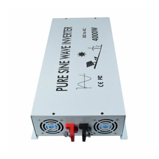 4000W Pure Sine Wave Solar Inverter 36/48V DC to 120V/240V AC Car Power Inverter image {3}