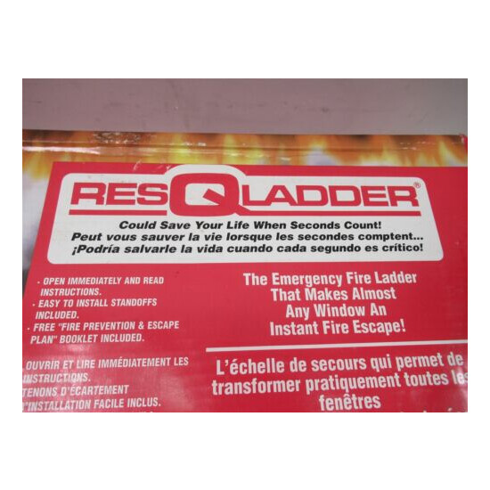 ResQLadder Emergency Fire Escape Ladder 25 Foot All Steel 1000 lbs for Windows  image {2}